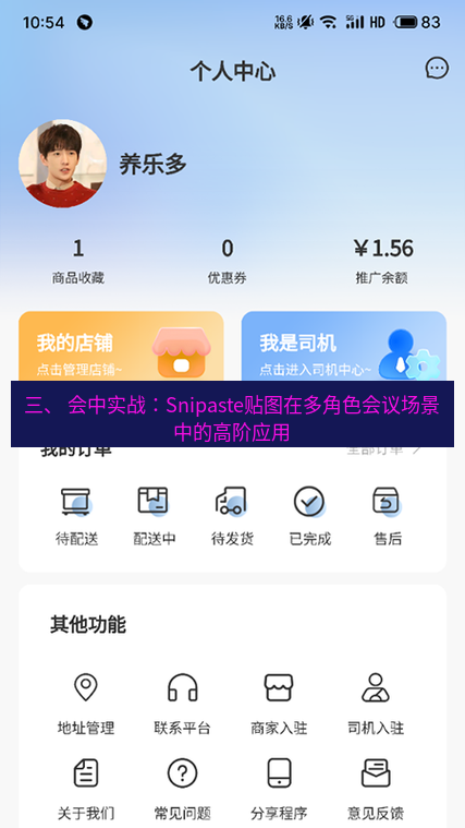 截图软件 三、 会中实战：Snipaste贴图在多角色会议场景中的高阶应用