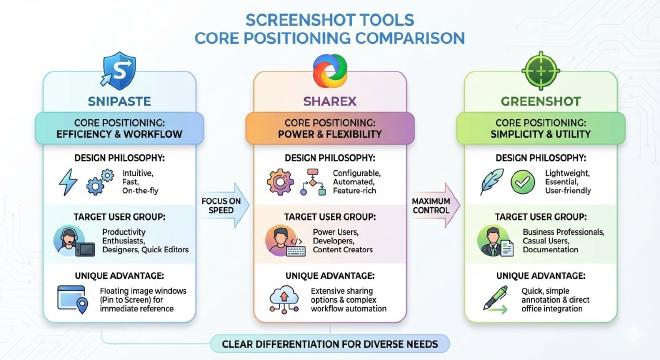 三款工具核心定位对比