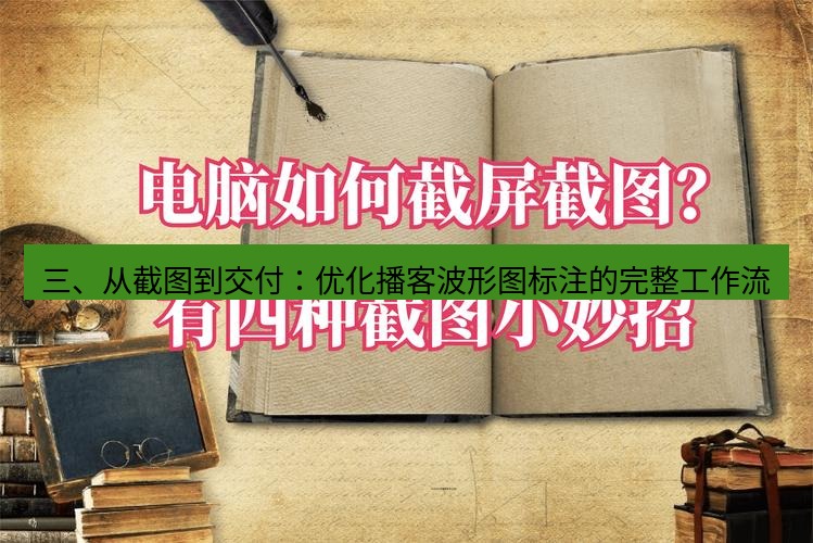 截图软件 三、从截图到交付：优化播客波形图标注的完整工作流