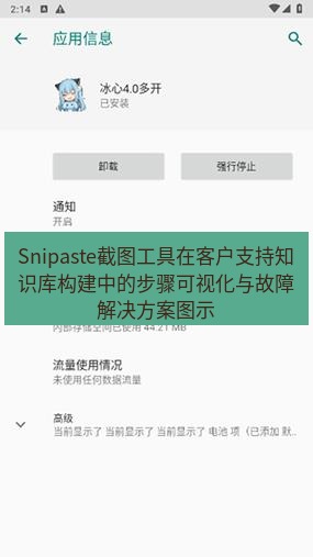 截图软件 Snipaste截图工具在客户支持知识库构建中的步骤可视化与故障解决方案图示