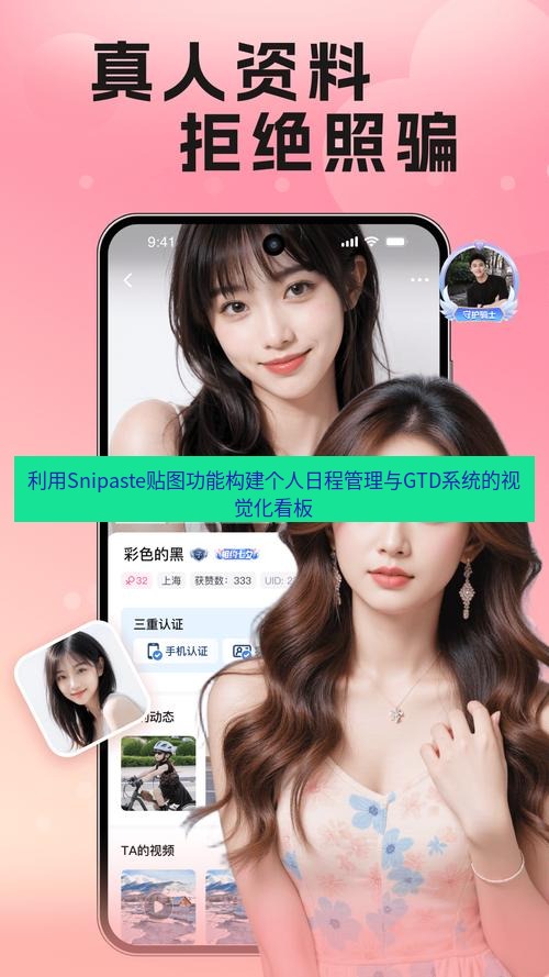 截图软件 利用Snipaste贴图功能构建个人日程管理与GTD系统的视觉化看板