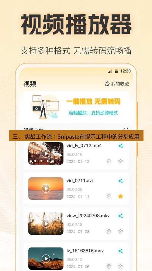 截图软件 三、 实战工作流：Snipaste在提示工程中的分步应用