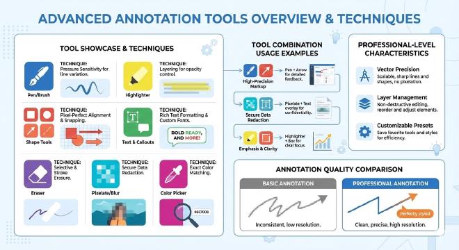 高级标注工具全览与技巧