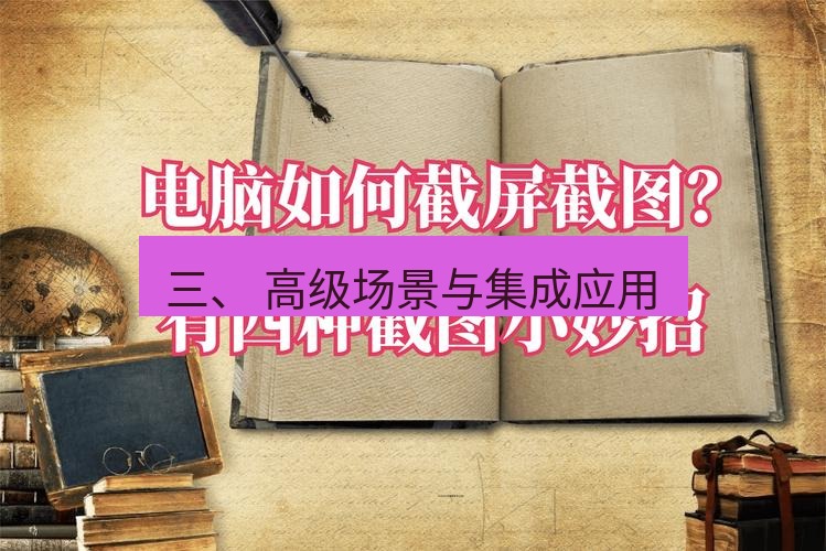 截图软件 三、 高级场景与集成应用