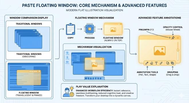 贴图悬浮窗核心机制与进阶特性
