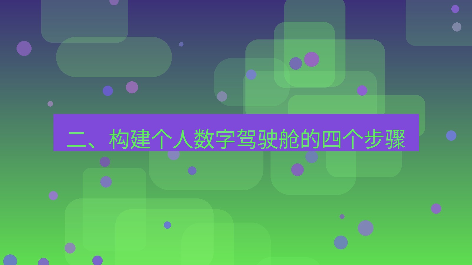 截图工具 二、构建个人数字驾驶舱的四个步骤