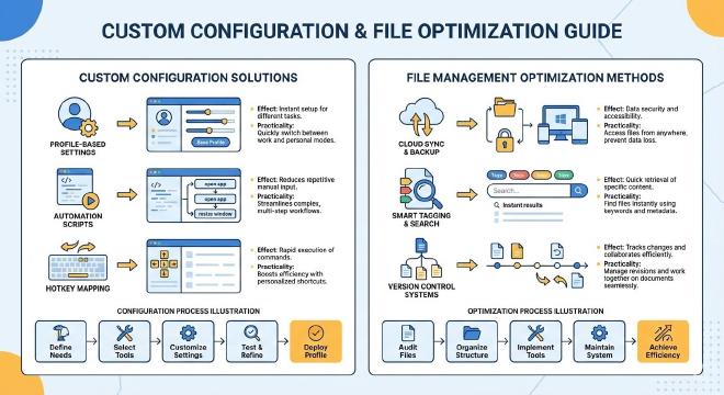 自定义配置方案与文件管理优化