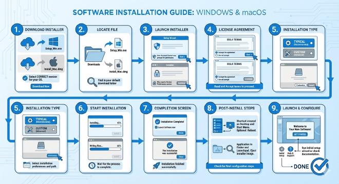 安装步骤可视化指南