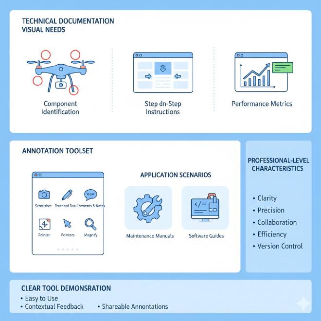 技术文档视觉需求与标注工具集