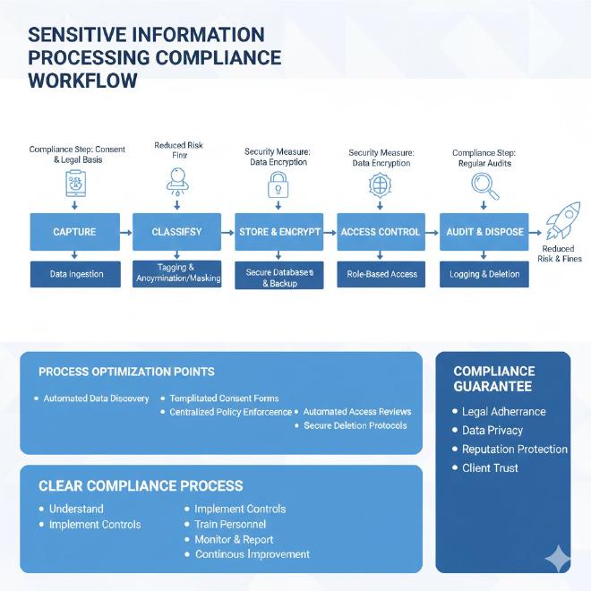 敏感信息处理合规工作流