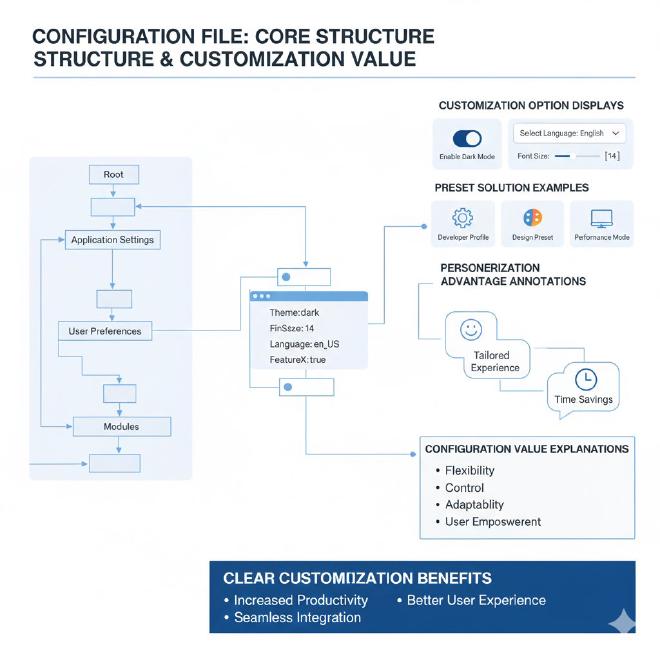 配置文件核心结构与自定义价值