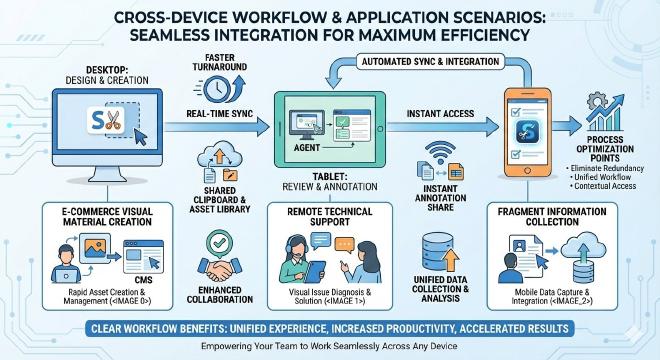 跨设备工作流与应用场景