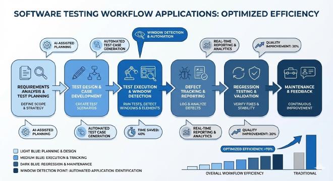 软件测试工作流应用