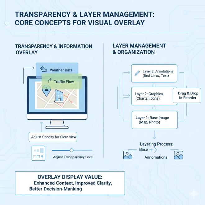 透明度与层级管理核心概念