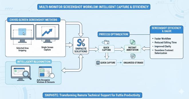 多显示器截图工作流