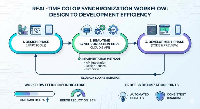 实时色彩同步工作流
